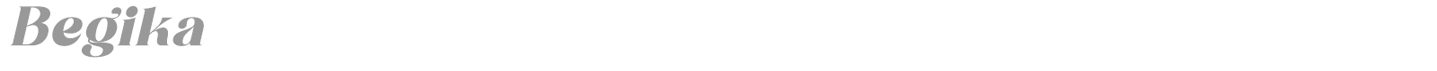 Begika font preview
